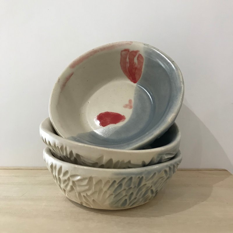 食器 | 公雞碗 | 雞公碗 | 陶瓷碗 - 花瓶/陶器 - 陶 白色