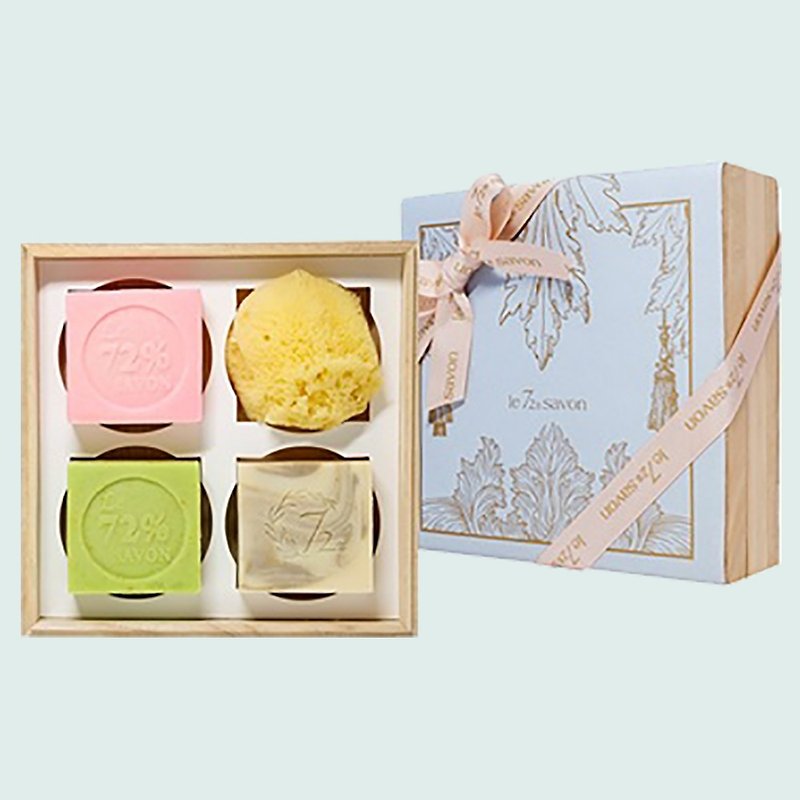 The dream of the cloud four into the maintenance gift box - Soap - Plants & Flowers Multicolor