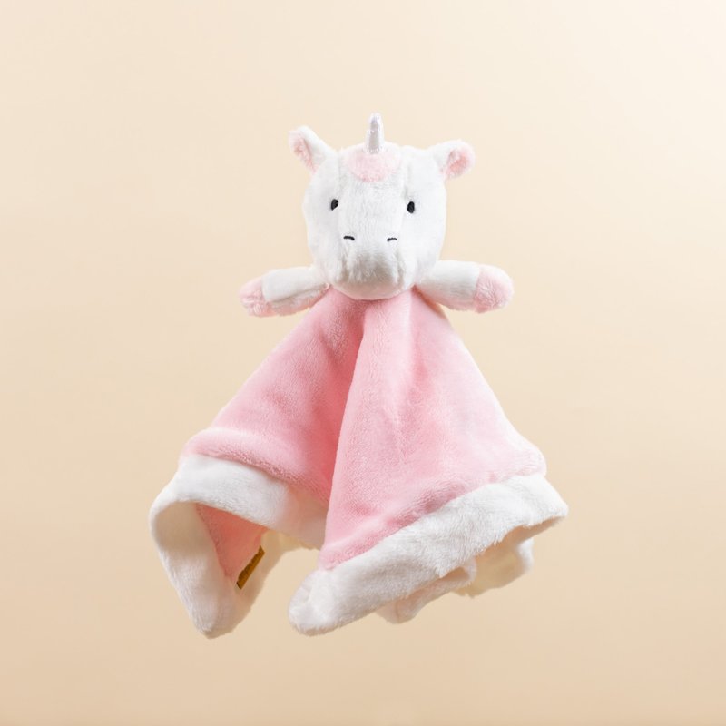 SimpliCute | Jena the Unicorn Security Blanket - Stuffed Dolls & Figurines - Other Man-Made Fibers White