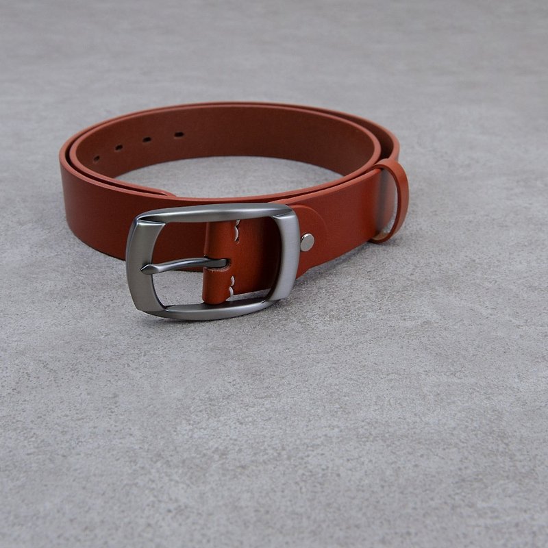Handcraft leather Belt - Belts - Genuine Leather Brown
