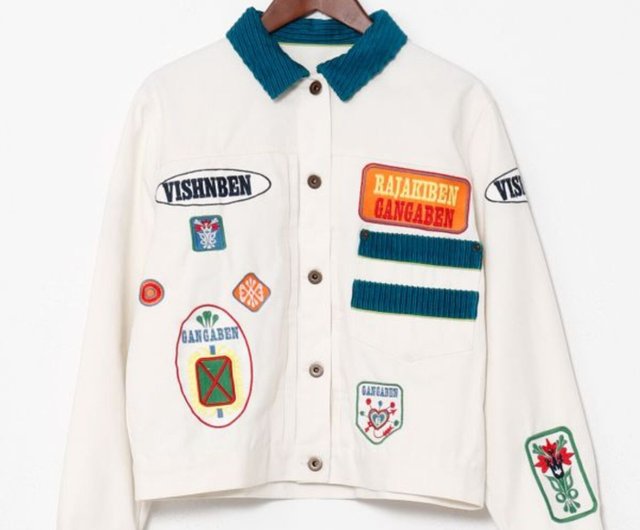 未使用級 アルベロベロ オレボレブラ デニム ワッペン フーテッドジャケット 3019006042034424_01_9815w.jpeg