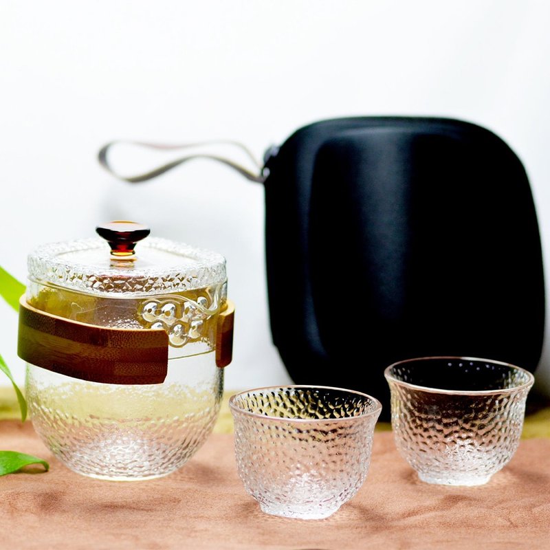 玻璃寰宇旅行組 - 茶壺/茶杯/茶具 - 玻璃 透明