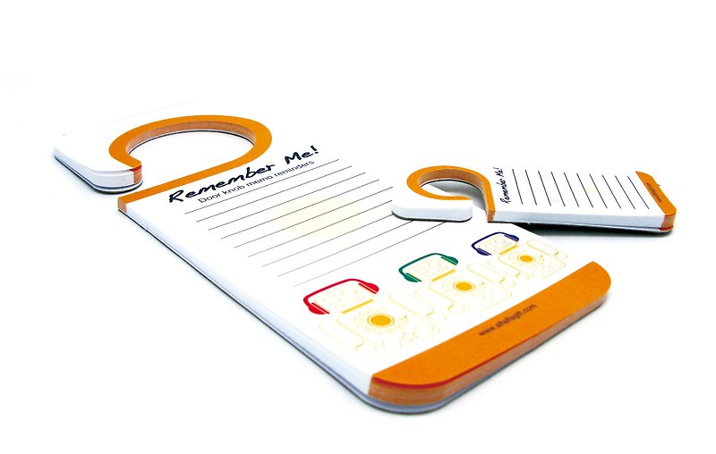 Remember me! Memo - Orange  - Sticky Notes & Notepads - Paper Green