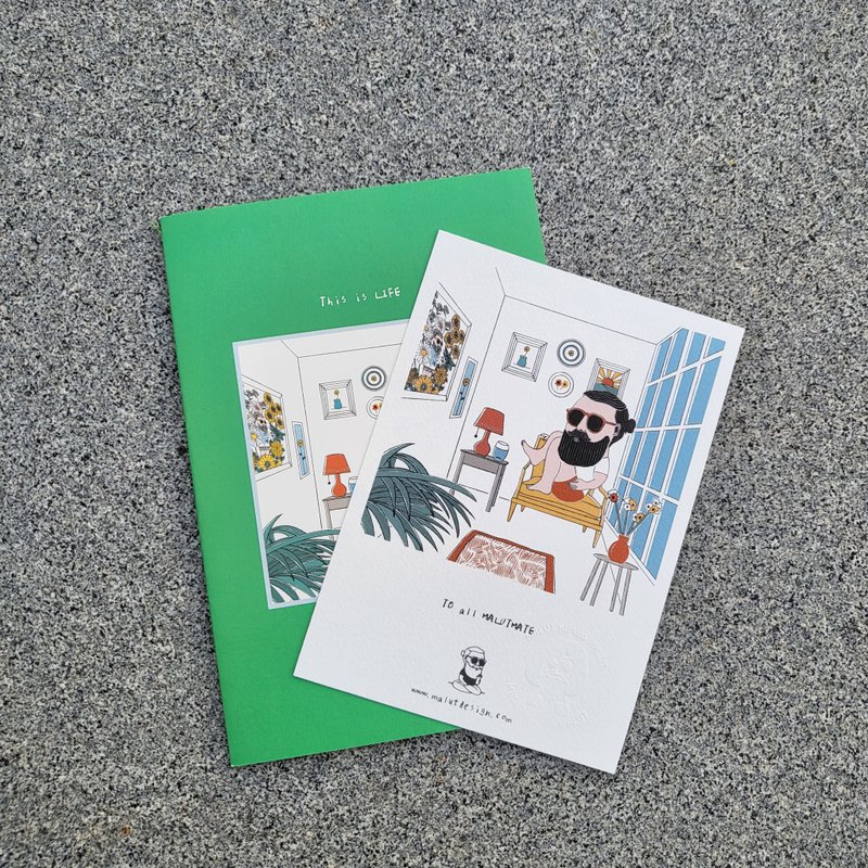 This is Life //Zine - 筆記本/手帳 - 紙 