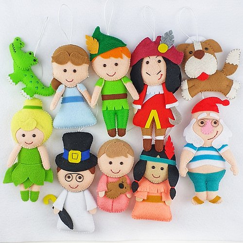 Miracle Inspiration Fairytale characters plush ornaments