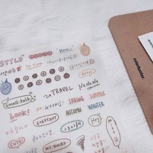 台湾マスキングテープ  BON BON STICKERS大好きセット  シール帳 シール ふせん マスキングテープ 8点セット｜Yahoo!フリマ（旧