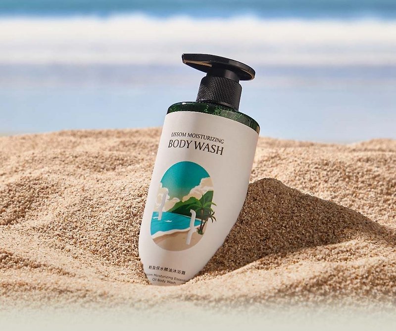 Lightweight Water Retaining Essential Oil Body Wash/Ocean-Fresh Herbal Fruity Fragrance - ครีมอาบน้ำ - น้ำมันหอม สีน้ำเงิน