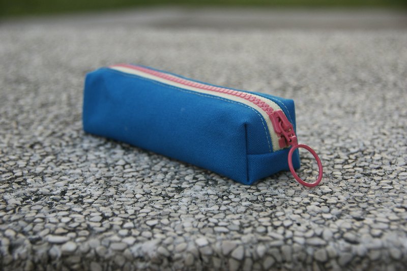 summer ocean style pencil case - กล่องดินสอ/ถุงดินสอ - ผ้าฝ้าย/ผ้าลินิน 