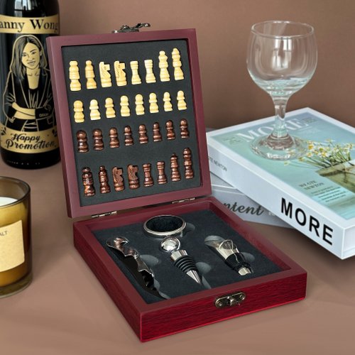 Design Your Own Wine 香港酒瓶雕刻禮品專門店 紅酒開瓶器禮盒國際象棋收納盒 客製化生日禮物企業送禮 派對必備