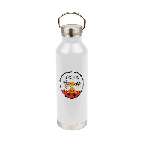 POLER 臺灣總代理 POLER INSULATED WATER BOTTLE 不鏽鋼保溫保冰水瓶 白色