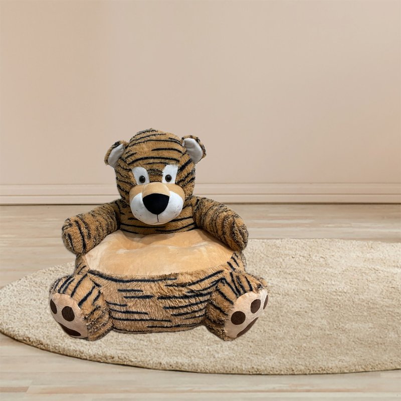 BDM tiger shape chair and stool 50 cm - Items for Display - Polyester 