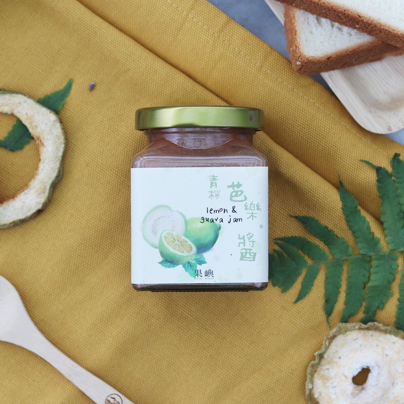 【 100%台灣果物】青檸芭樂果醬(250g) | 職人手作 - 果醬/抹醬 - 新鮮食材 綠色