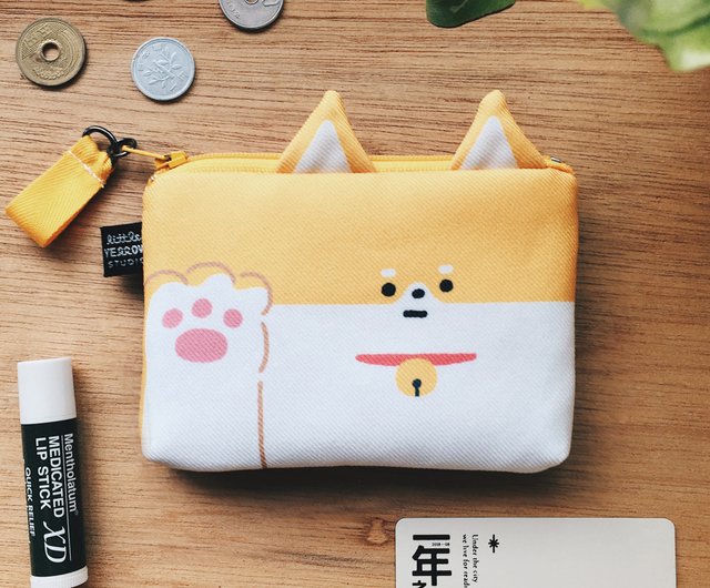 キャラ小銭入れ ラッキー柴犬 ショップ リトルイエロースタジオ Little Yellow Studio 財布 Pinkoi