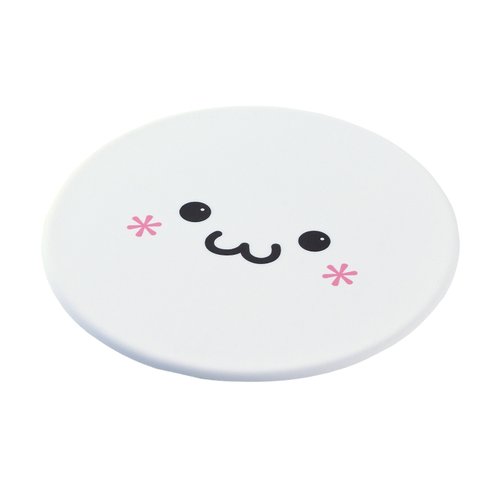 ELECOM ELECOM 笑臉鼠墊 白