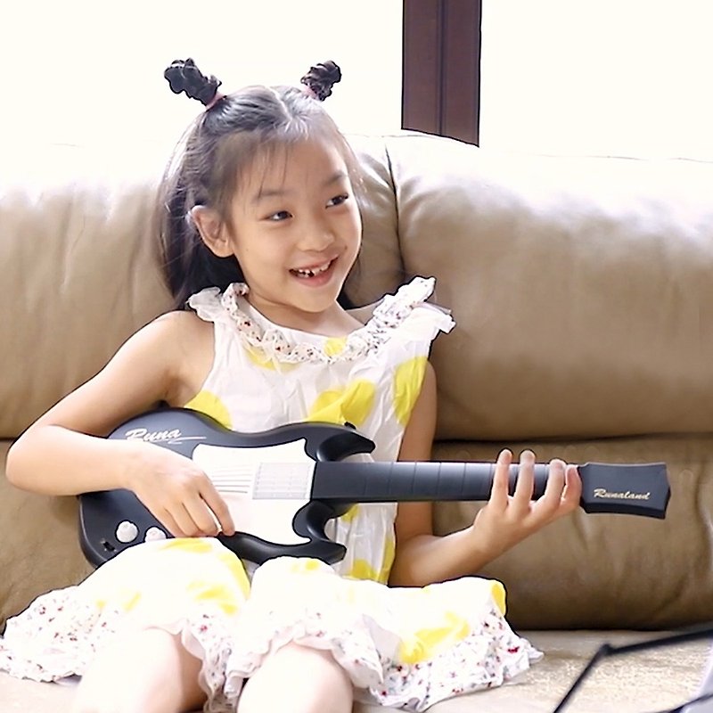 RUNA Touch Chord Guitar | Get started in 10 minutes as a Children’s Day gift - Other - Plastic Gold
