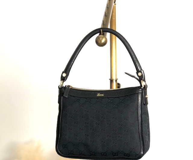 ぺ*ん様 Gucci GGキャンバス ショルダーバッグ グッチ GUCCI GGキャンバス ショルダーバッグ 斜めがけバッグ 黒