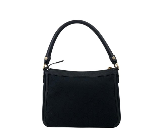 ぺ*ん様 Gucci GGキャンバス ショルダーバッグ グッチ GUCCI GGキャンバス ショルダーバッグ 斜めがけバッグ 黒