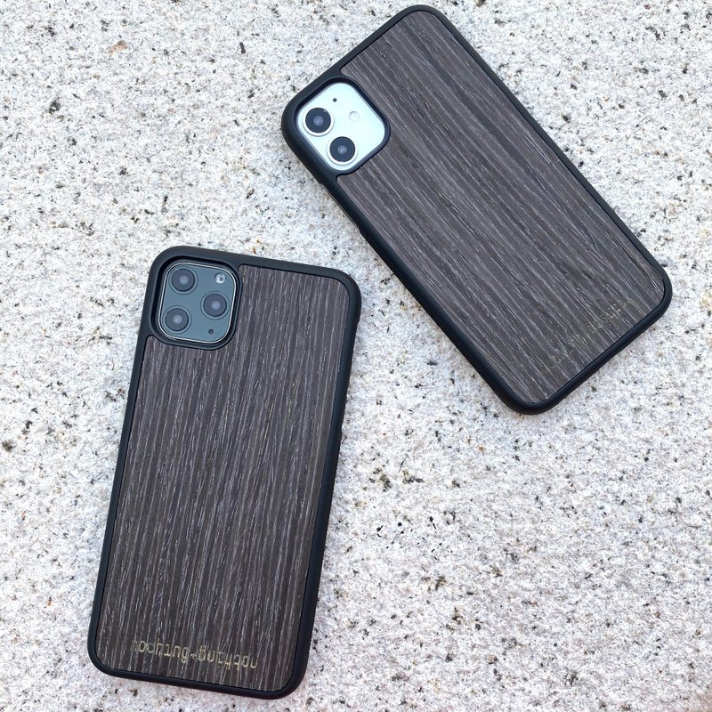 IPhone 11 /11 pro /11pro max case - 手機殼/手機套 - 軟木/水松木 黑色