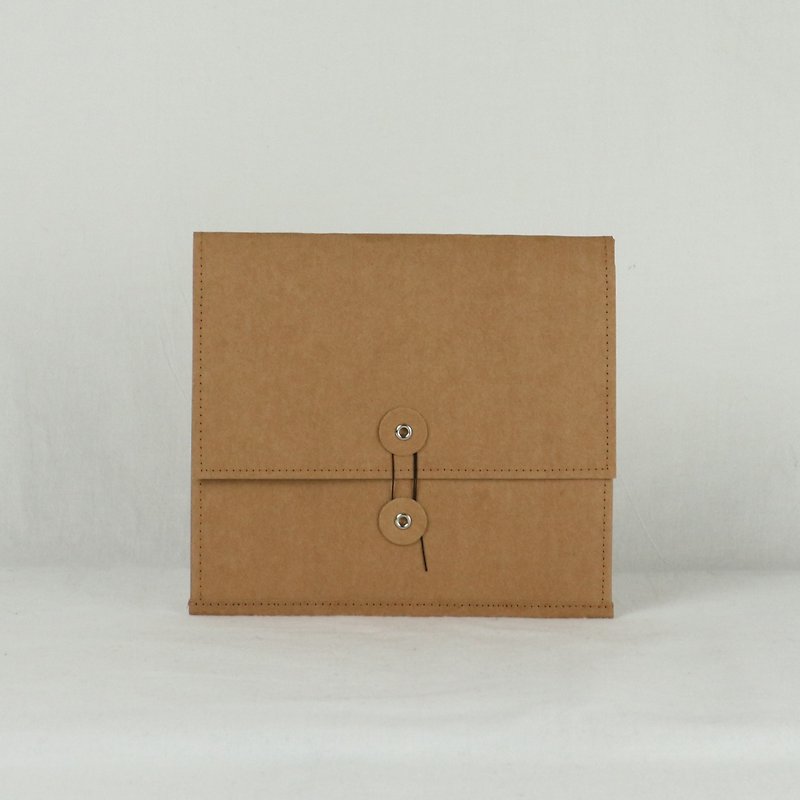 craft leather multipurpose pouch ver.1 - 化妝包/收納袋 - 環保材質 咖啡色