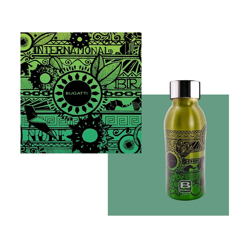 ブガッティマオリトーテム魔法瓶350ml - 保温・保冷ボトル - 金属 グリーン
