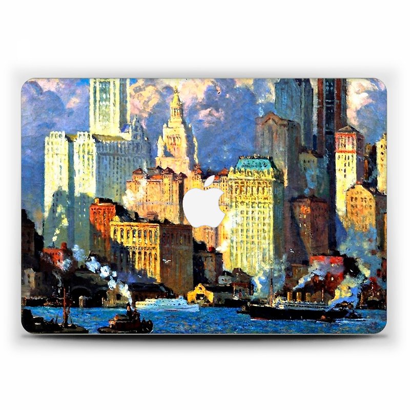 American art MacBook case MacBook Air MacBook Pro Retina MacBook Pro case  1808 - เคสแท็บเล็ต - พลาสติก 
