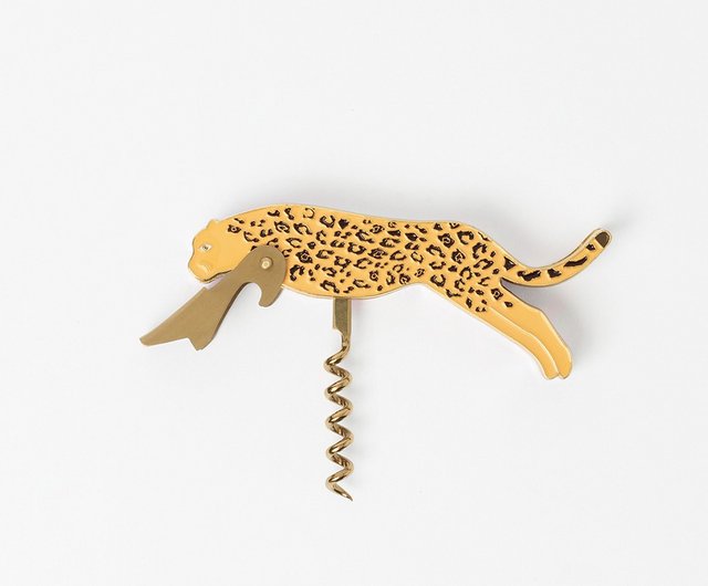 DOIY Leopard/Panther wine bottle opener - Shop doiy Bottle & Can Openers -  Pinkoi