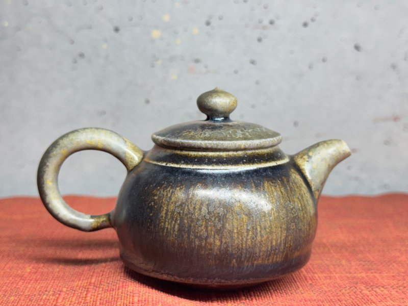 茶壺/正把/柴燒/落灰/楊博戎 - 茶壺/茶杯/茶具 - 陶 