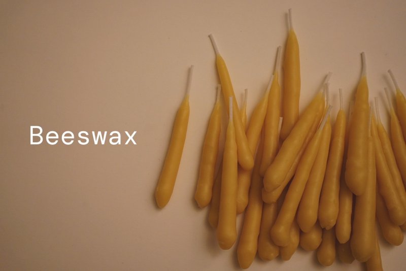 Hand-made ancient method of dipping Wax layers of beeswax - Candles & Candle Holders - Wax Brown