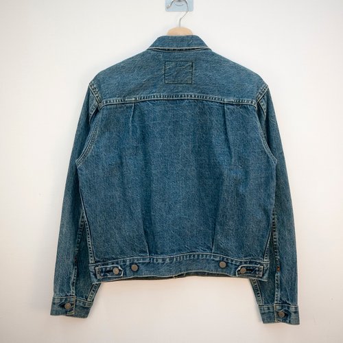 LEVI’S / 90's 71507 507XX 2nd denim Vintage Levi's Big E 507 XX Type 2 Japan Denim Trucker