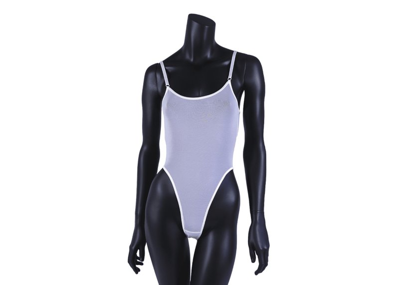 Mesh Bodysuit White - 女內衣褲 - 其他材質 白色