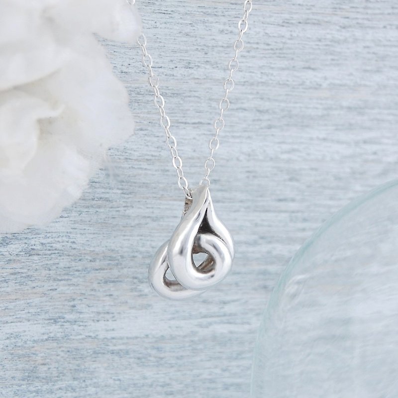 Winding- Silver Necklace - Necklaces - Sterling Silver 