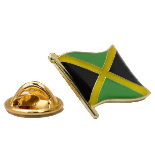 A-ONE Jamaica 牙買加國家 紀念胸針 國家別針 紀念胸章 國旗胸針 紀念