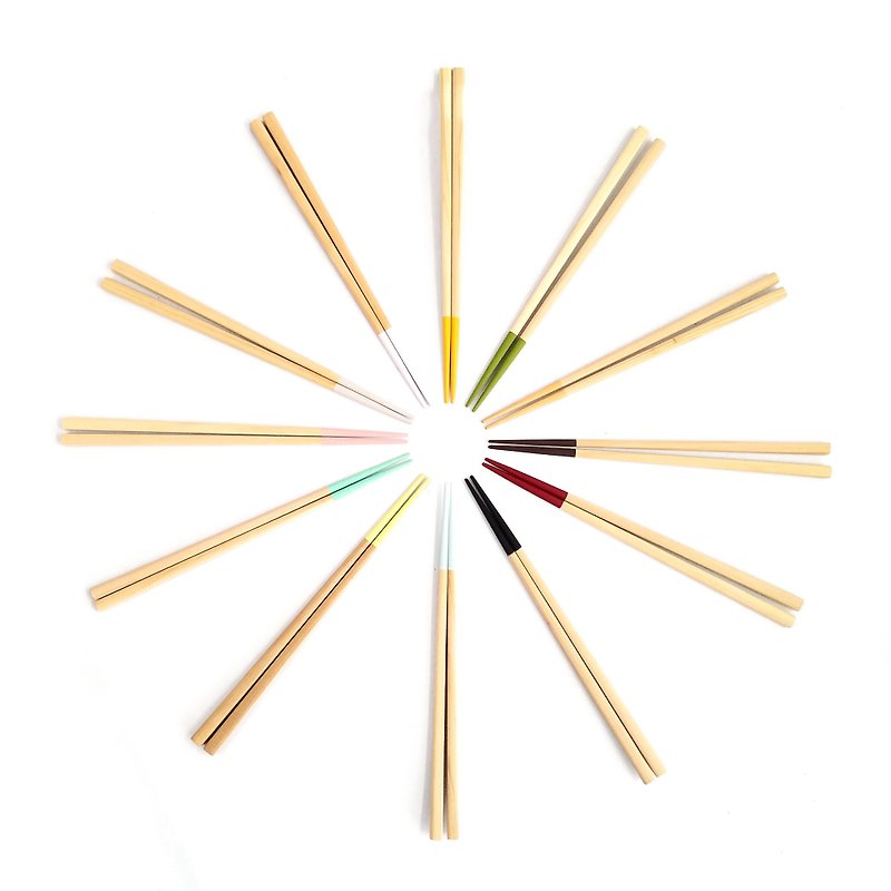 Notohiba Colorful Chopsticks - Chopsticks - Wood Multicolor