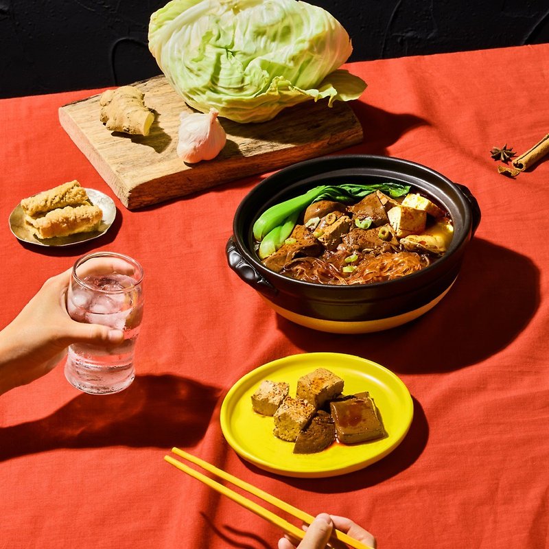 Chuyun-Hidden Pot Bottom Set Stewed Beef Noodles + Spicy Tofu Duck Blood (2 boxes in total) - เครื่องปรุงรสสำเร็จรูป - วัสดุอื่นๆ 