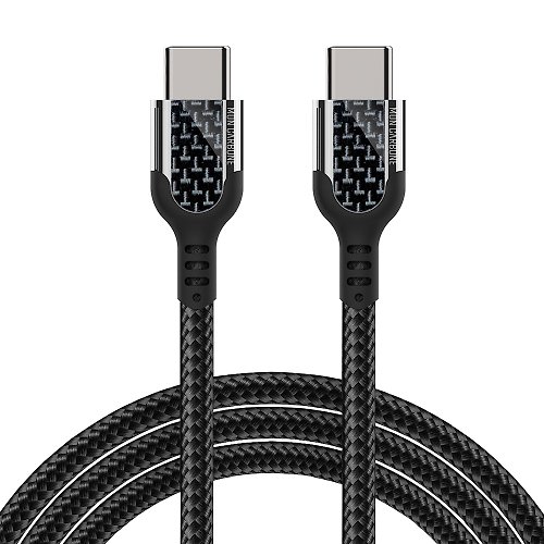 MON CARBONE 【Apple新品】碳纖維USB C TO C快速充電傳輸線
