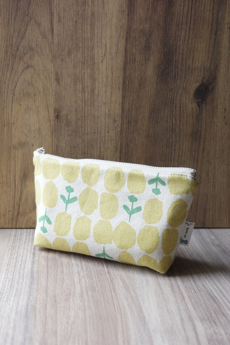 Lime's Summer - Cosmetic Bag Universal Bag Storage Bag | Haibo Handmade - Toiletry Bags & Pouches - Cotton & Hemp 