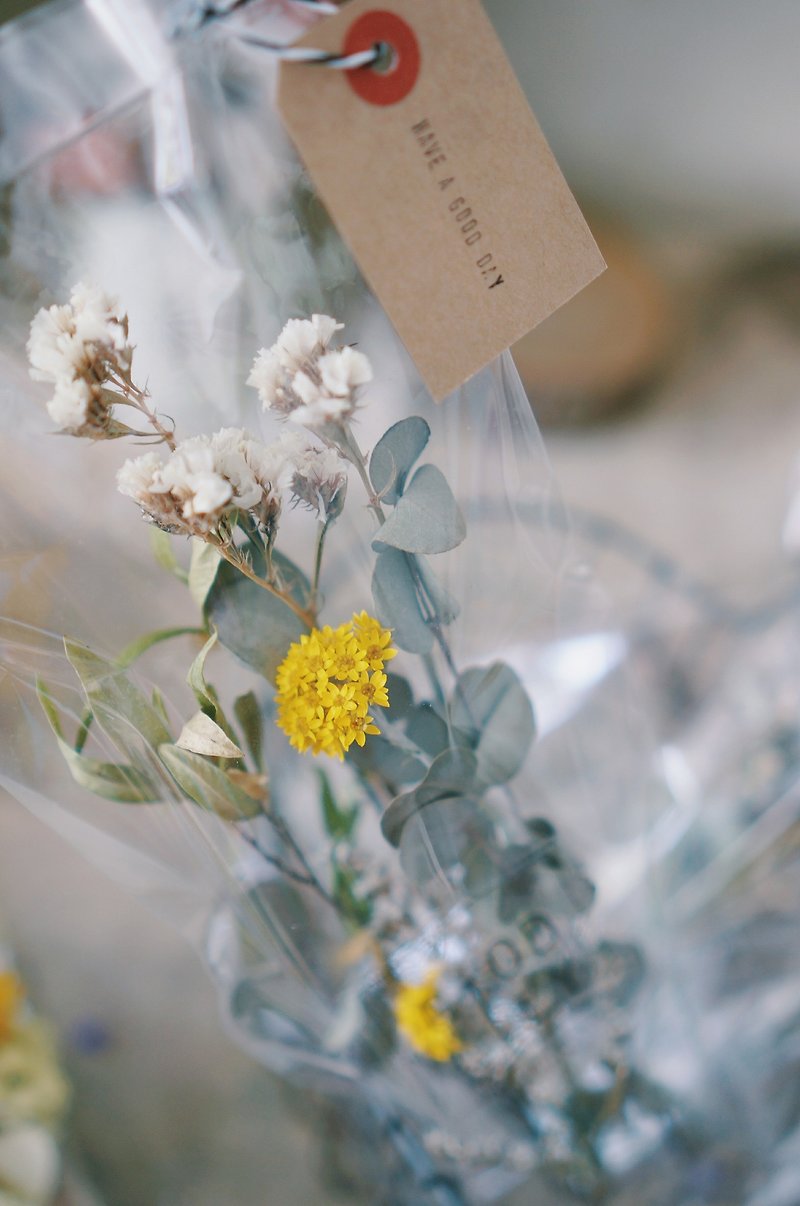 GOODLILY. Have a nice day Drying flowers air bag | Drying flowers card package - ตกแต่งต้นไม้ - พืช/ดอกไม้ 
