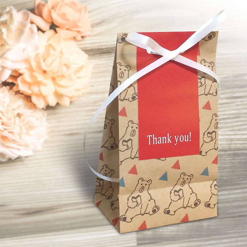 Gift packing kit - Reading Bear - - Envelopes & Letter Paper - Paper Khaki