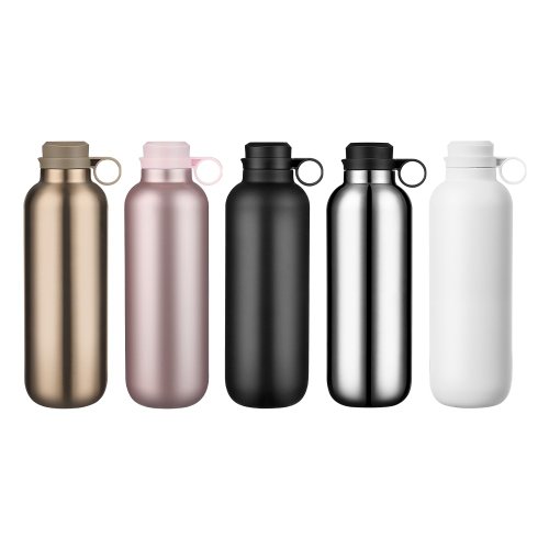 Kamera 佳美能官方旗艦館 650ML 戶外保溫杯 附背帶 保溫保冷6H 隨行杯 (E-005) 五色可選