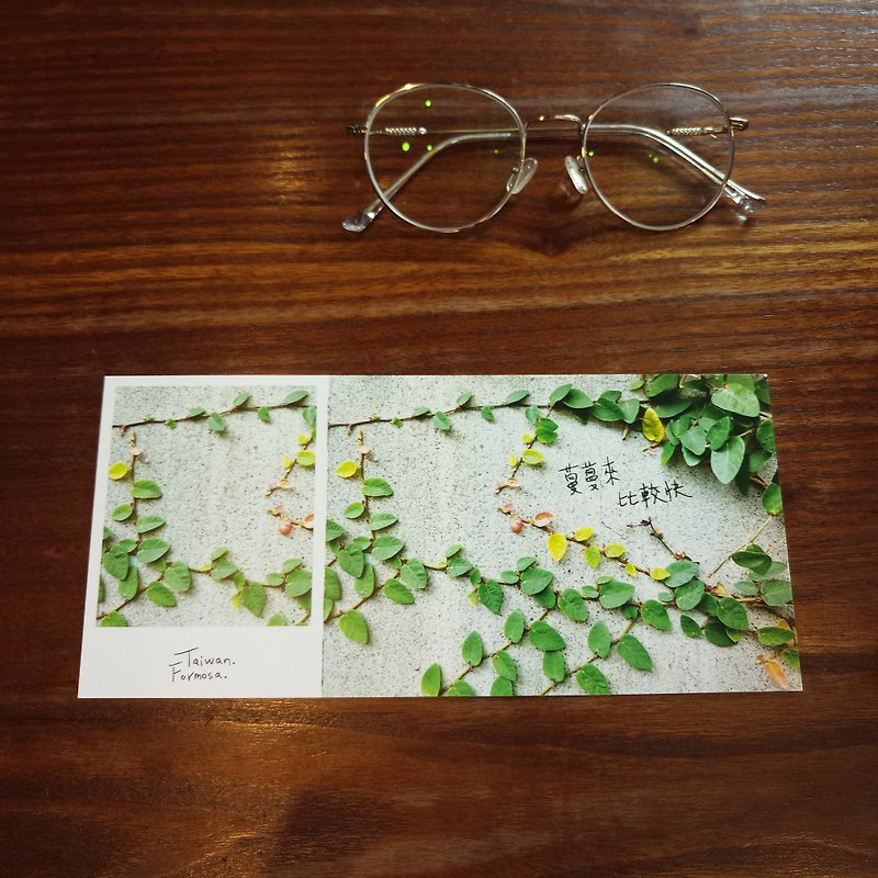 【Stub Postcard】-Manmanlai-Healing Recommended - Cards & Postcards - Paper Multicolor
