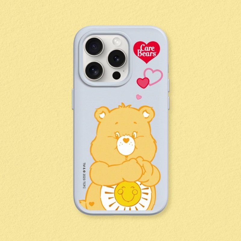 SolidX強化吸震緩衝防摔手機殼∣Care Bears/Funshine Bear - 手機殼/手機套 - 塑膠 多色
