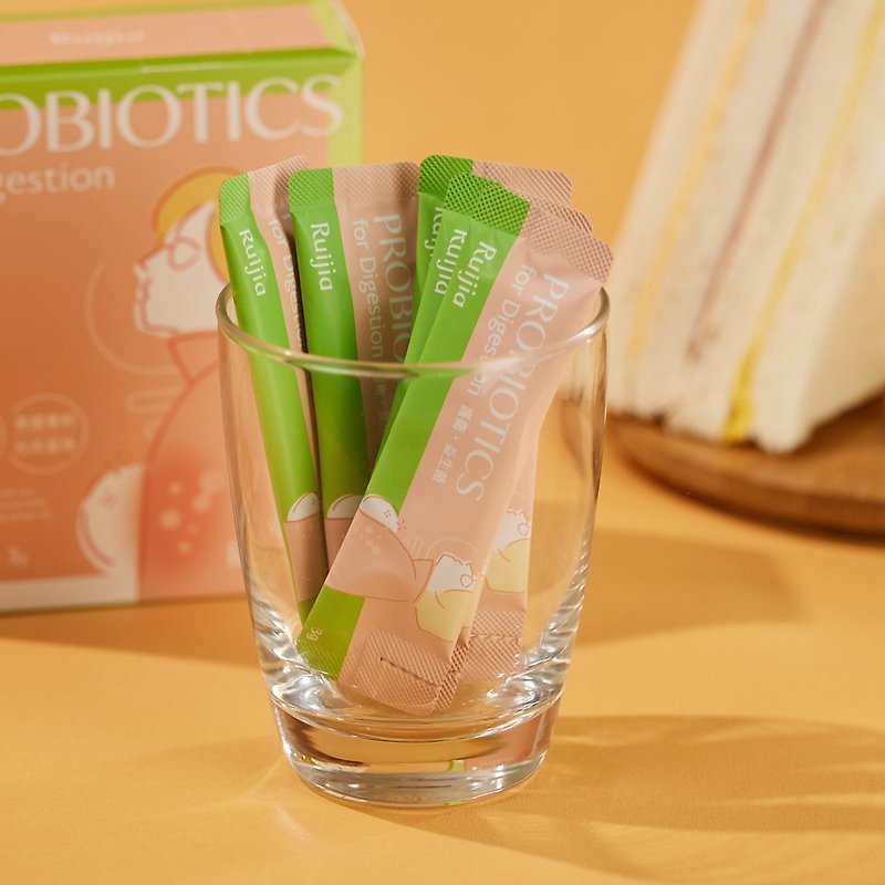【20 Billion Probiotics】Digestive Probiotics Refill Bag (60+5 Days Servings) - Health Foods - Concentrate & Extracts Orange