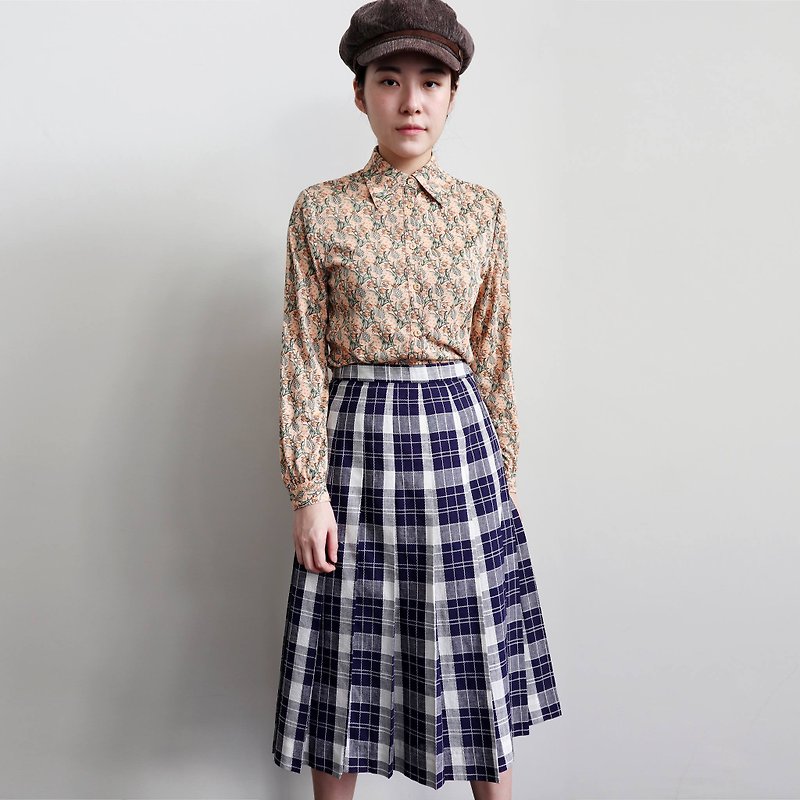 Pumpkin Vintage. Vintage plaid skirts - Skirts - Other Materials 