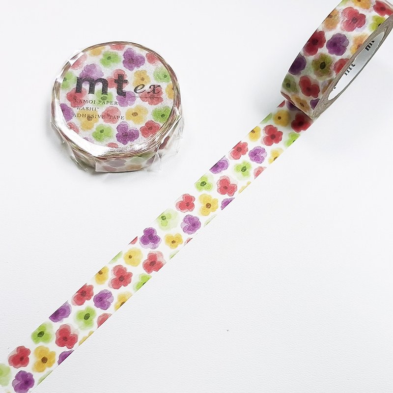 mt ex Masking Tape 【Pansy (MTEX1P149)】2018 summer - Washi Tape - Paper Multicolor