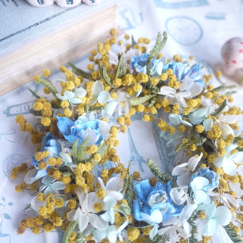 To be continued | spring. Acacia dried flowers withered flower + does not ring wall decoration gift gift shoot props wedding was arranged small office Hydrangea Garden Spot - Plants - Plants & Flowers 
