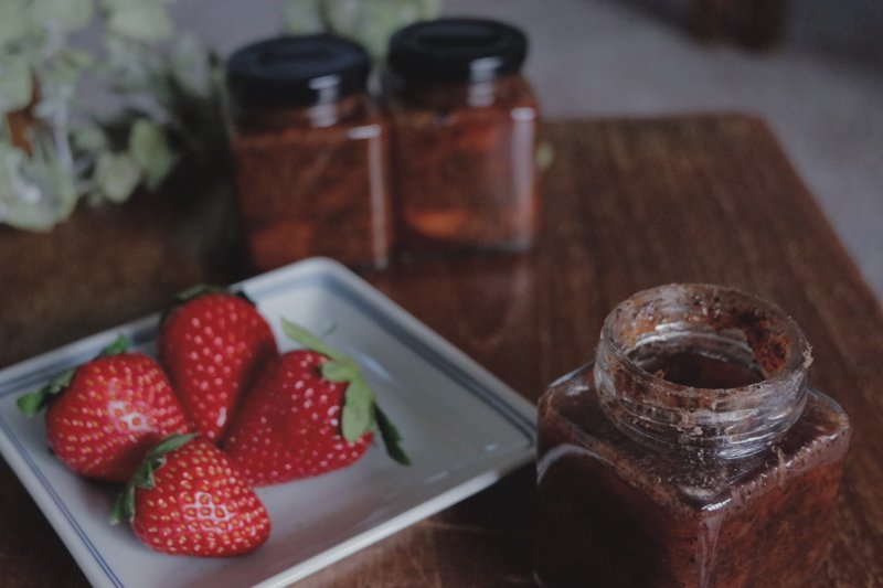 期間限定 草莓伯爵茶果醬 - 果醬/抹醬 - 新鮮食材 紅色