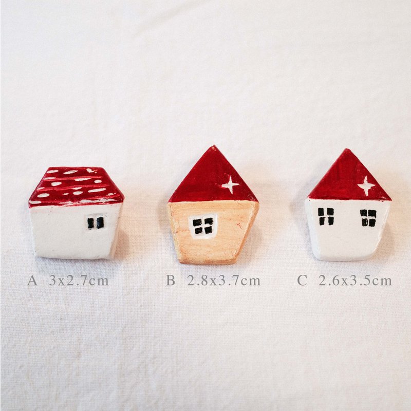 Brooch | Little Red House - Brooches - Other Materials 