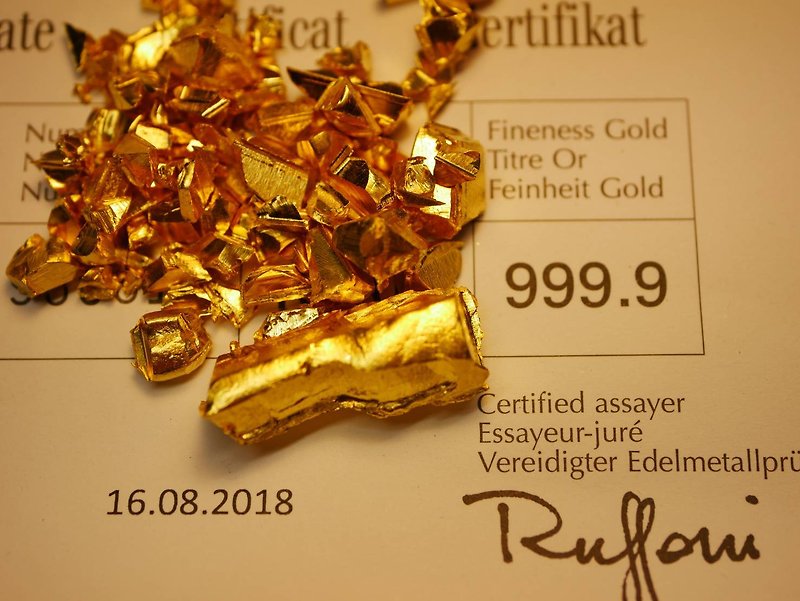 Gold bars-irregular gold bars-gold 9999 - Other - 24K Gold Gold
