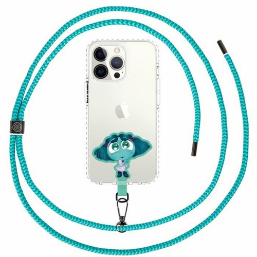 The Hood Pinkoi 旗艦店 迪士尼 阿慕 手機掛繩連夾片 6mm / 10mm粗掛繩 可調節長度掛繩