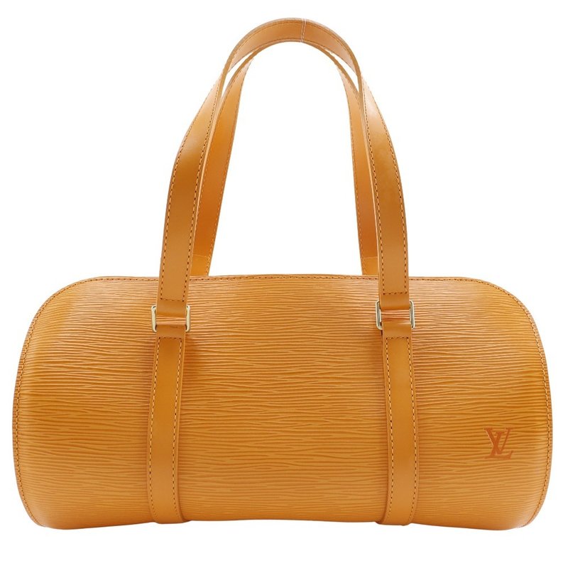 【日本直送】ルイ・ヴィトン LOUIS VUITTON スフロ ハンドバッグ M5222H エピレザー マンダリンオレンジ MI0053 レディース【中古】 - 手提包/手提袋 - 真皮 橘色
